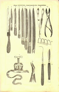 Gemrig instruments for amputation