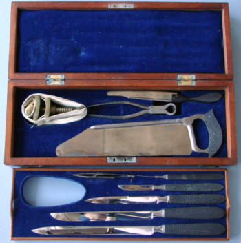 Francis Arnold, Baltimore, Md., amputation surgical set c. 1860