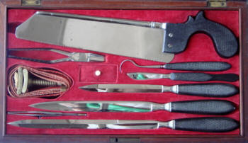 Snowden, Phila., Pa., amputation set c. 1857 -1860