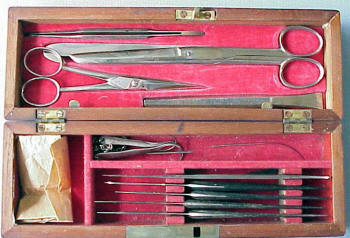 Snowden, Phila., Pa., U.S.Army Medical Dept. post-mortem set c. 1860